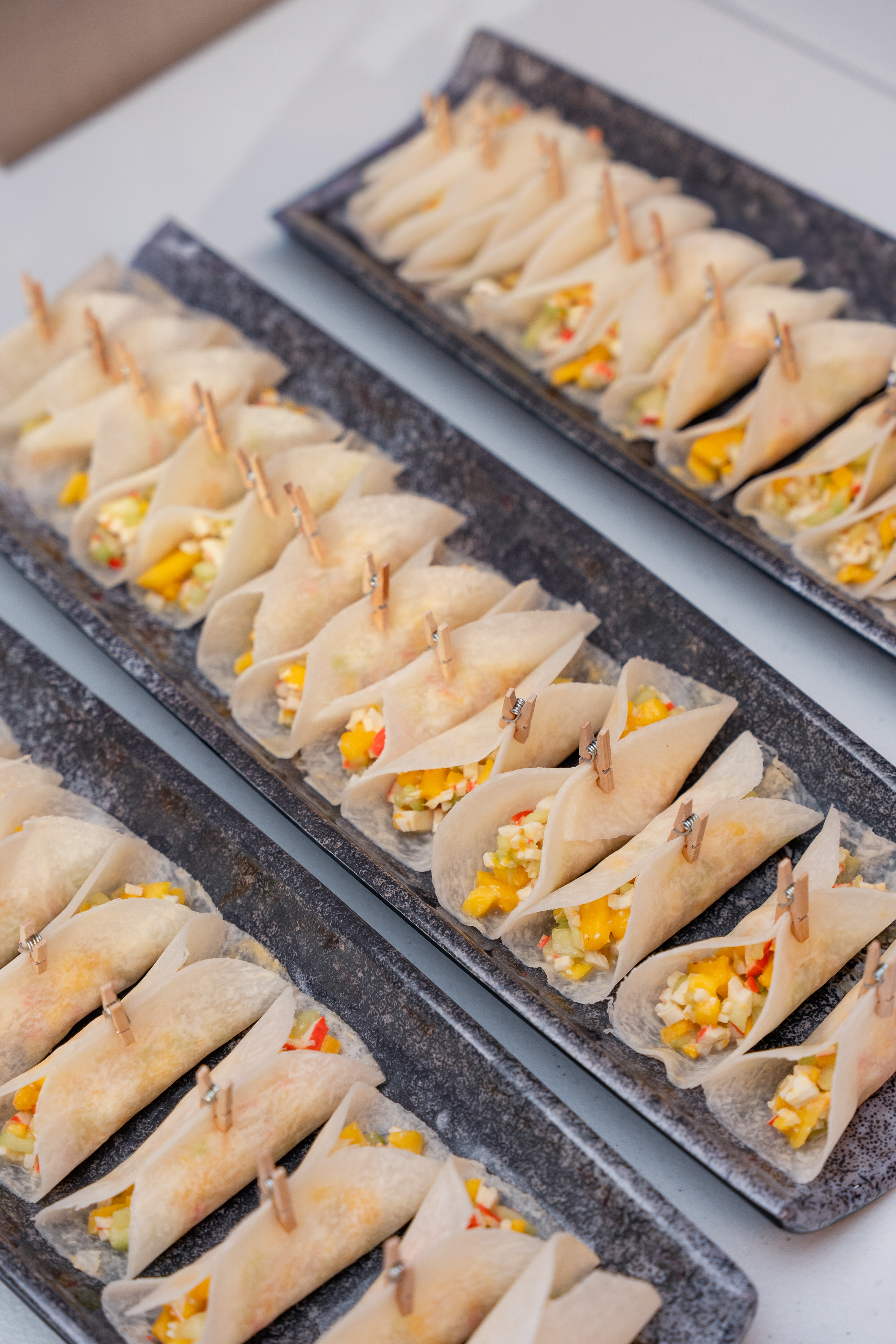Taquitos de jícama